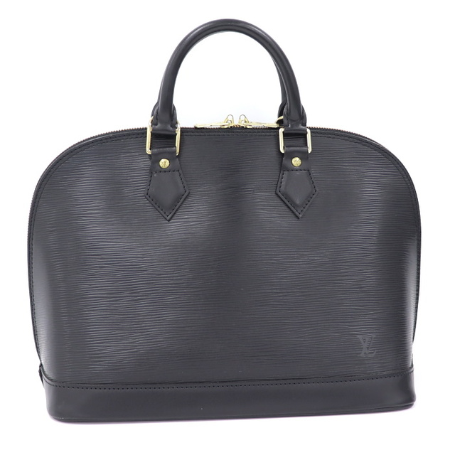 安価 ワタナベ アルマ VUITTON LOUIS - VUITTON LOUIS ハンドバッグ M52142 ノワール エピ ハンドバッグ