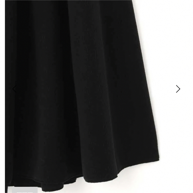 ATON(エイトン)の新品未使用タグ付⭐︎ATON⭐︎フリース　スカート レディースのスカート(ロングスカート)の商品写真