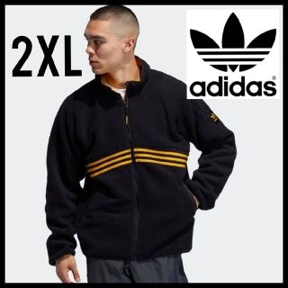 アディダス(adidas)の【大きいサイズ】adidas★フリースボア★ジャケット★ブルゾン★男女★2XL(ブルゾン)