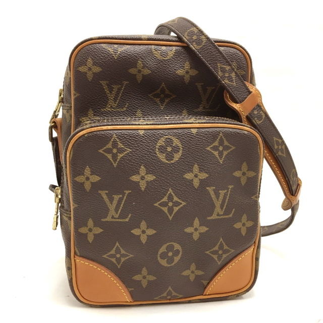 LOUIS VUITTON アマゾン ショルダーバッグ モノグラム レザー