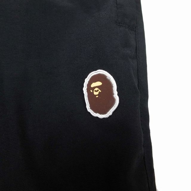 A BATHING APE(アベイシングエイプ)のアベイシングエイプ サル ワンポイント トラック パンツ メンズのパンツ(スラックス)の商品写真