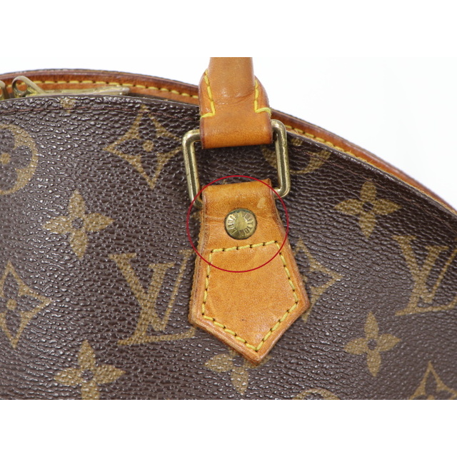 LOUIS VUITTON エリプスMM ハンドバッグ モノグラム ブラウン 5