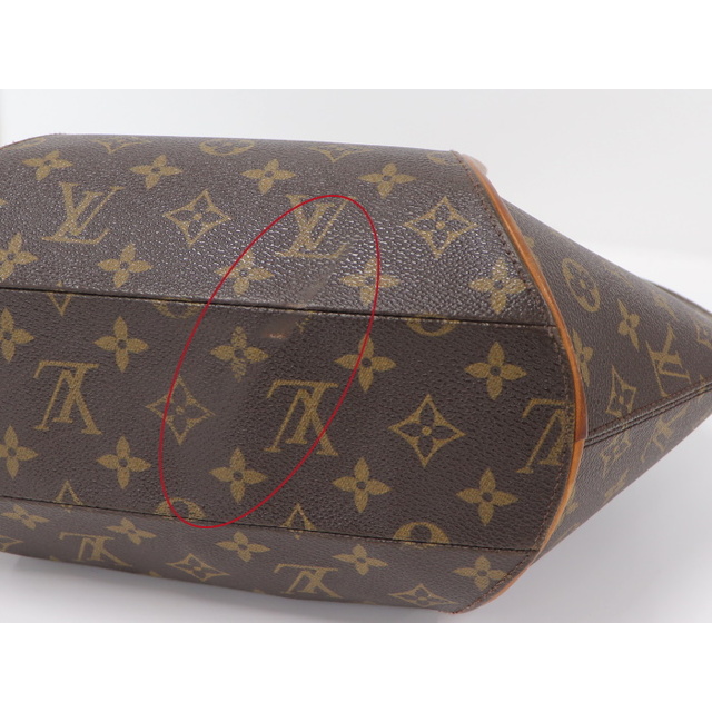 LOUIS VUITTON エリプスMM ハンドバッグ モノグラム ブラウン 6