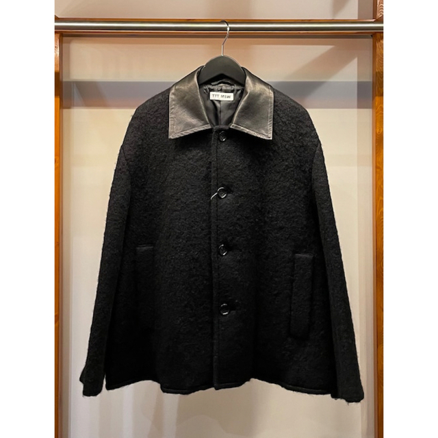 人気が高い TTT_MSW - 黒 ショートコート 22aw msw ttt ブルゾン