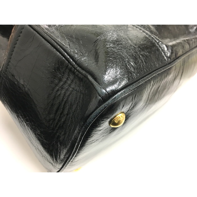 PRADA(プラダ)のPRADA 2WAY ショルダーバッグ レザー ブラック VITELLO レディースのバッグ(その他)の商品写真