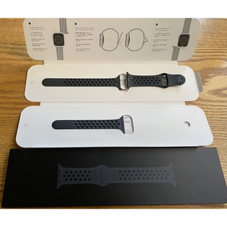 アップル(Apple)のApple Watch NIKEバンド(41mm用)(ラバーベルト)