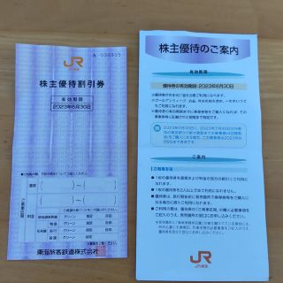 JR東海株主優待割引券 １枚(その他)