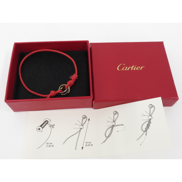 Cartier(カルティエ)のCartier ベビートリニティリング チョーカーブレス 750YG PG WG レディースのアクセサリー(ネックレス)の商品写真