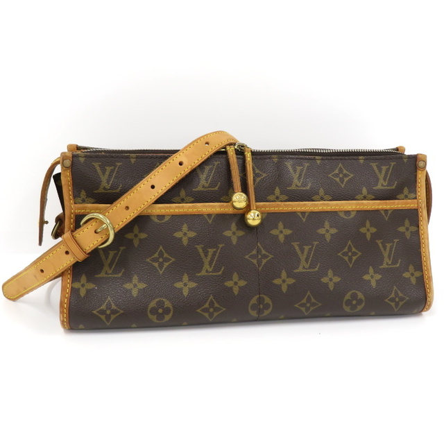 LOUIS VUITTON◇ポパンクールオ_モノグラム_BRW/PVC/BRW【バッグ