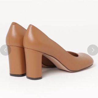 国産原料100% PELLICO ペリーコ SQ/T HEEL 8 パンプス キャメル - 通販