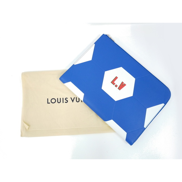 LOUIS VUITTON(ルイヴィトン)のLOUIS VUITTON ポシェットジュールGM クラッチバッグ エピ ブルー レディースのバッグ(クラッチバッグ)の商品写真