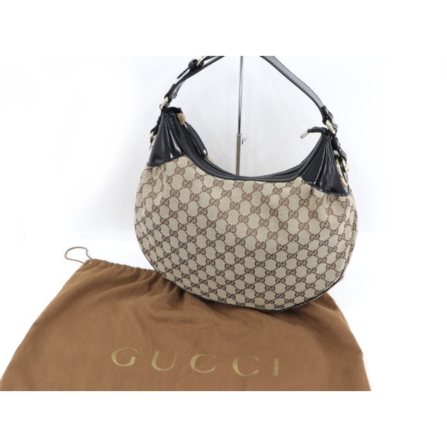 GUCCI - GUCCI ショルダーバッグ GGキャンバス ベージュ GUCCI - GUCCI ショルダーバッグ GGキャンバス ベージュ