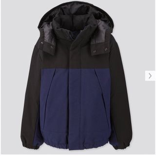 ユニクロ(UNIQLO)のUNIQLO [150サイズ]紺色 キッズ アウター パーカー　(ジャケット/上着)