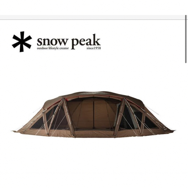 【オープニング大セール】 新品未開封　スノーピーク - Peak Snow snowpeak 眺望絶佳 TP-710 ゼッカ テント+タープ