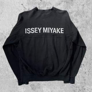 ISSEY MIYAKE - オールド イッセイミヤケ バックロゴ スウェット ISSEY MIYAKE