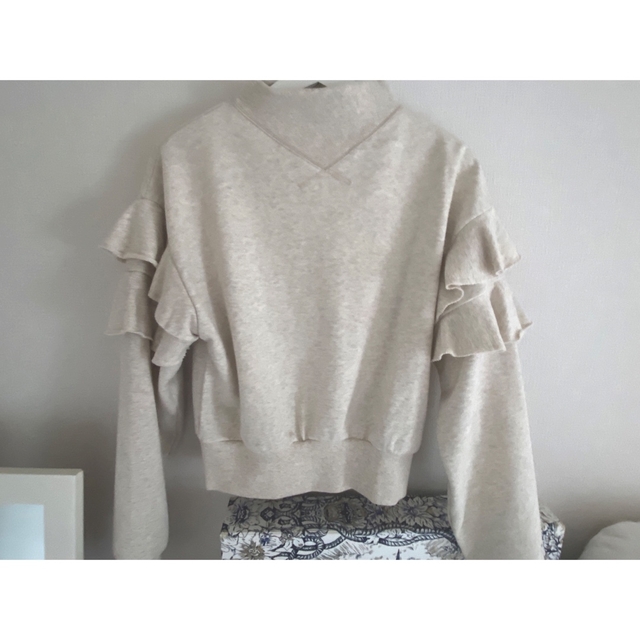 herlipto新品未使用Ruffled Cotton-Jersey Sweat