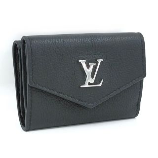 ルイヴィトン(LOUIS VUITTON)のLOUIS VUITTON ポルトフォイユロックミニ 三つ折り財布(財布)