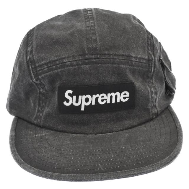 SUPREME シュプリーム 19AW Snap Pocket Camp Cap スナップポケットキャンプキャップ グレー‐備考