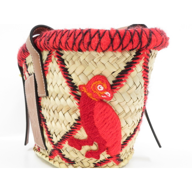 LOEWE - LOEWE バスケットバッグ かごバッグ スモール アニマル LOEWE - LOEWE バスケットバッグ かごバッグ スモール アニマル
