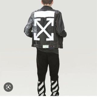 オフホワイト(OFF-WHITE)のOff-White オフホワイト　デニムジャケット(Gジャン/デニムジャケット)