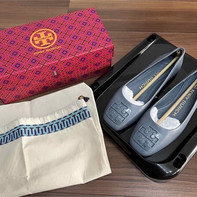 Tory Burch - トリーバーチ 22.5 23 ジョージアバレエ フラット