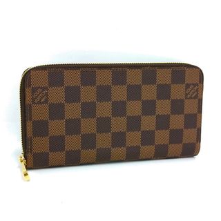 ルイヴィトン(LOUIS VUITTON)のLOUIS VUITTON ジッピーウォレット ダミエ ブラウン N60015(財布)