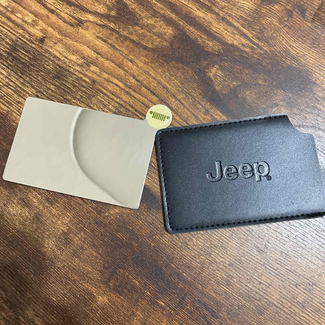 Jeep(ジープ)のjeep ジープ　ミラー　手鏡 自動車/バイクの自動車(車種別パーツ)の商品写真