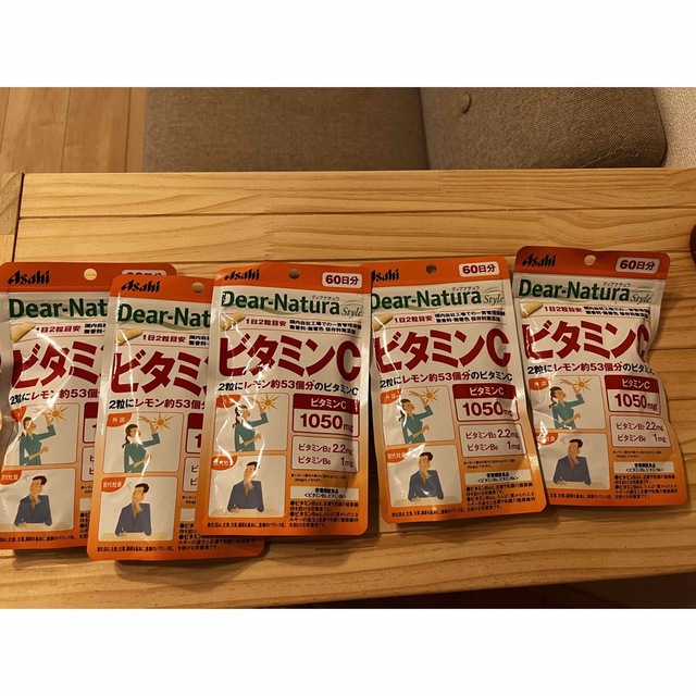 アサヒ(アサヒ)のDear-Natsura ビタミンC 120粒 食品/飲料/酒の健康食品(ビタミン)の商品写真