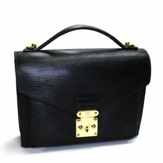 ルイヴィトン(LOUIS VUITTON)のLOUIS VUITTON モンソー ハンドバッグ エピ ノワール M52122(その他)