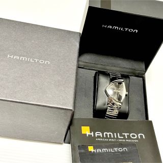 HAMILTON ベンチュラ H244810 純正銀蛇腹-