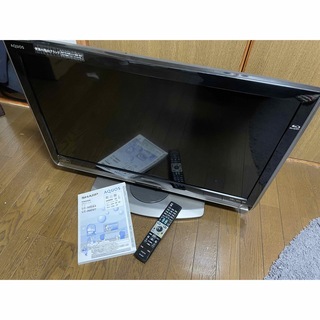 アクオス(AQUOS)のSHARP AQUOS ブルーレイ内蔵液晶テレビ32型 (テレビ)