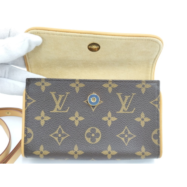 モノグラムサイズLOUIS VUITTON ウエストポーチ ポシェットフロランティーヌ