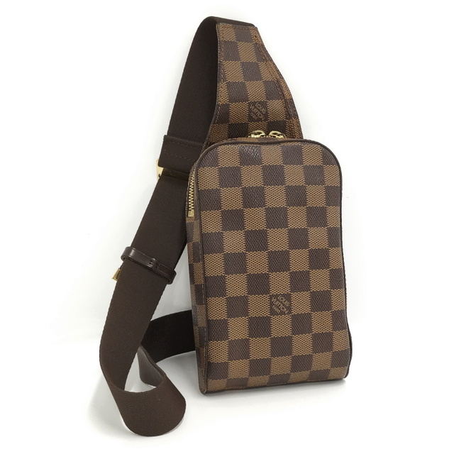 美品 Louis Vuitton ダミエエベヌ ジェロニモス ボディーバッグ