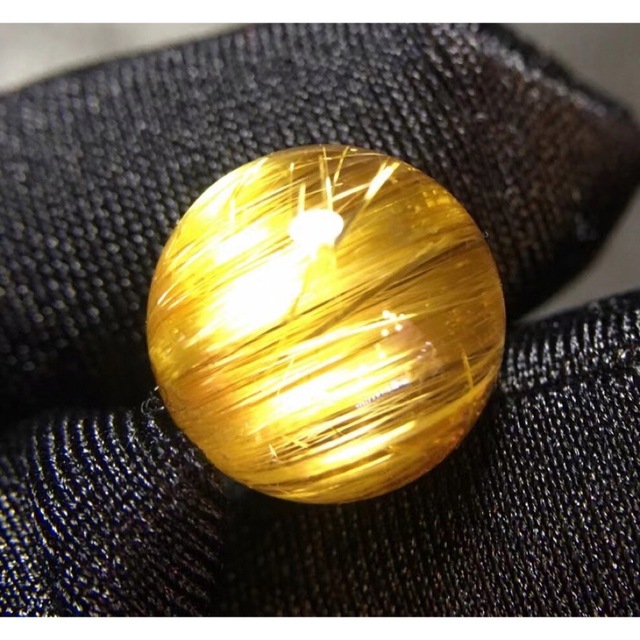 今日の超目玉】 ⭐︎【天然】タイチンクオーツ 丸玉 12.5mm 各種パーツ