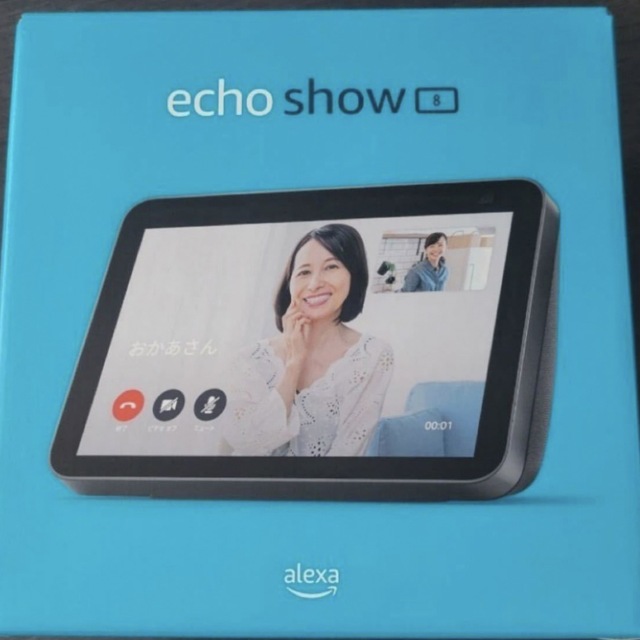 Echo Show 8 　第2世代 with Alexa チャコールのサムネイル