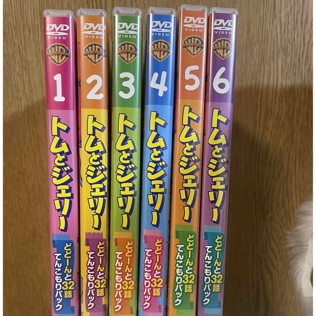 トムとジェリーどどーんと32話てんこもりパックVol1〜6 エンタメ/ホビーのDVD/ブルーレイ(アニメ)の商品写真