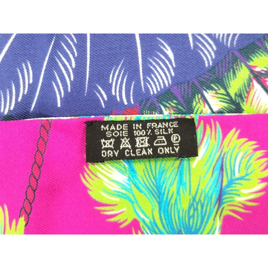 Hermes(エルメス)のHERMES ツイリースカーフ ボタニカル柄 シルク ピンク レディースのファッション小物(バンダナ/スカーフ)の商品写真