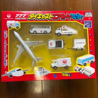 ジャル(ニホンコウクウ)(JAL(日本航空))の777 ダイジャストエアポートセット(ミニカー)