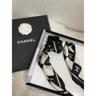 シャネル(CHANEL)のCHANEL❤️シュシュ、スカーフセット(ヘアゴム/シュシュ)