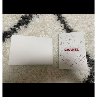 シャネル(CHANEL)のCHANEL  クリスマスカード(ノート/メモ帳/ふせん)