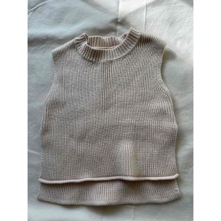 韓国子供服　knit vest(ニット/セーター)