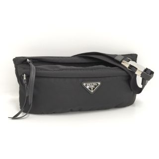 プラダ(PRADA)のPRADA ウエストポーチ ボディバッグ ナイロン ブラック 1BL011(ボディバッグ/ウエストポーチ)