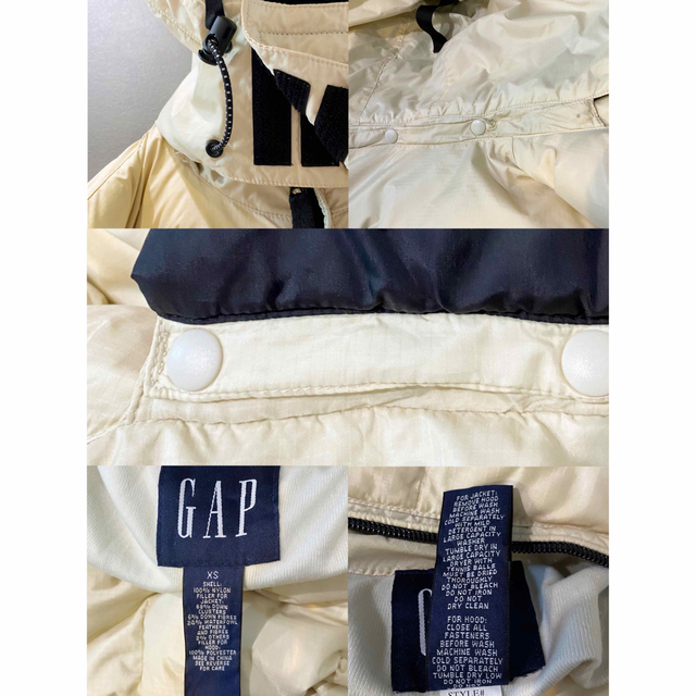 GAP - 古着 ビンテージ 90s OLD GAP 羽 リバーシブル ダウン GAP - 古着 ビンテージ 90s OLD GAP 羽 リバーシブル ダウン