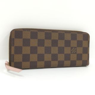 ルイヴィトン(LOUIS VUITTON)のLOUIS VUITTON ポルトフォイユ クレマンス ラウンドファスナー長財布(財布)