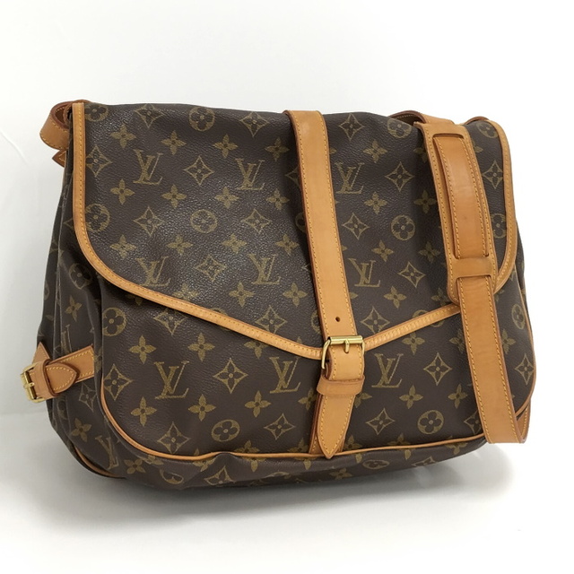 LOUIS VUITTON ソミュール35 ショルダーバッグ モノグラム