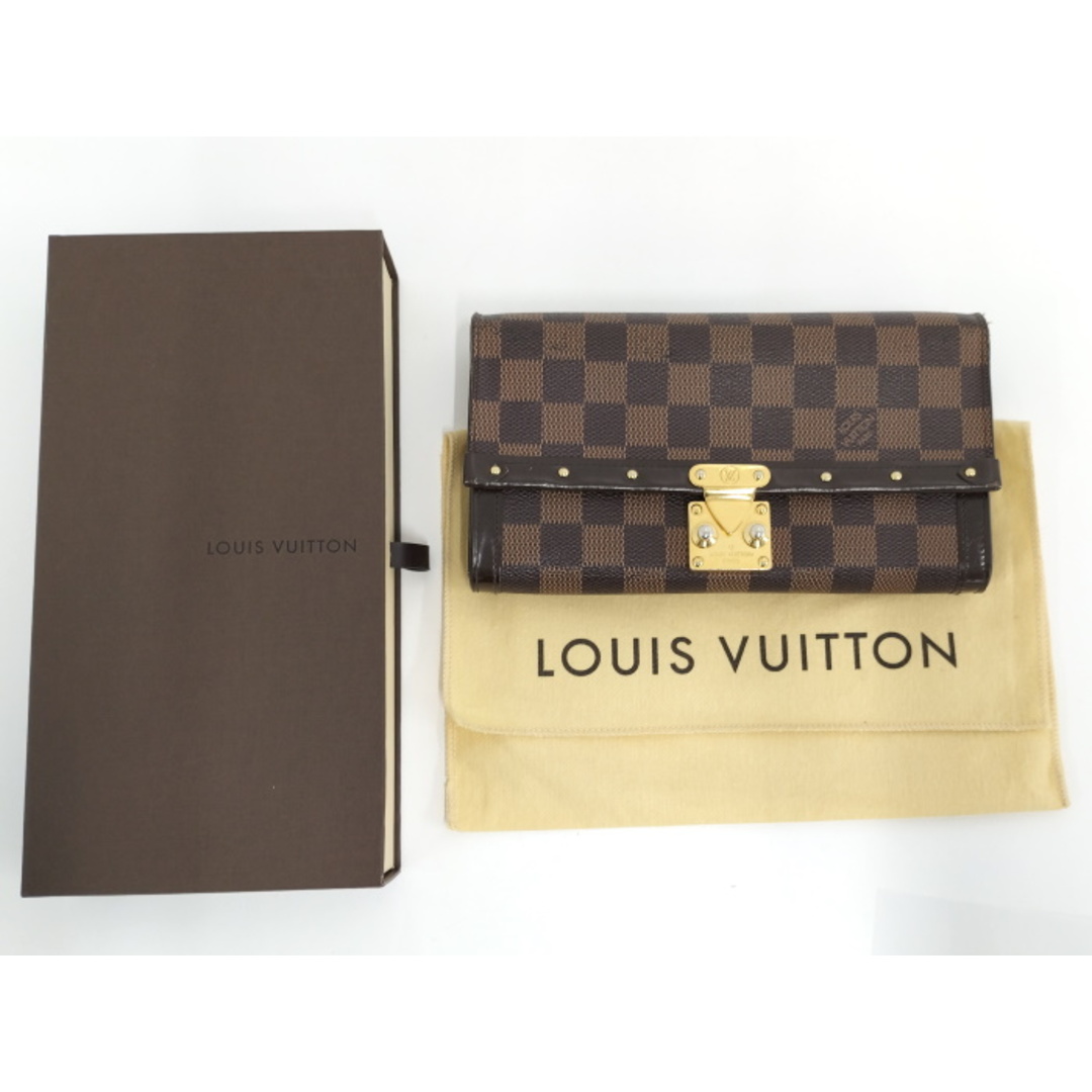 LOUIS VUITTON ポルトフォイユ ヴェニス 二つ折り長財布 ダミエ