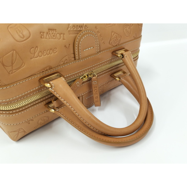 LOEWE - LOEWE ハンドバッグ 160周年記念モデル レザー ヌメ革 LOEWE - LOEWE ハンドバッグ 160周年記念モデル レザー ヌメ革