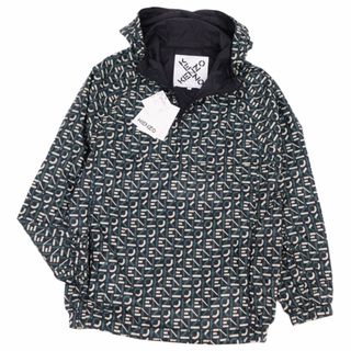 ケンゾー(KENZO)の未使用 ケンゾー KENZO パーカー マウンテンパーカー 総柄 中綿入り アウター メンズ S グリーン(パーカー)