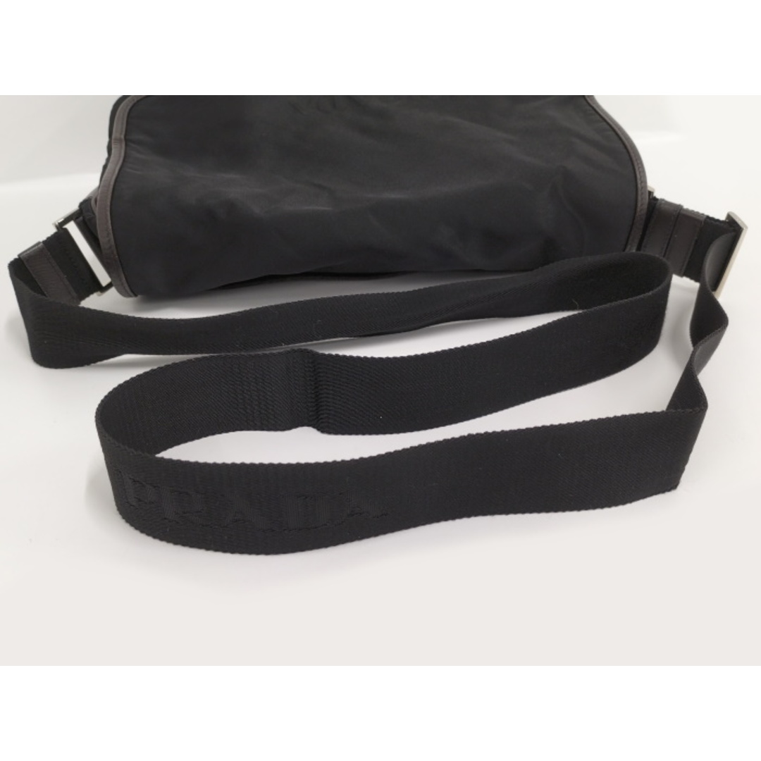 PRADA - PRADA メッセンジャーバッグ ナイロン ブラック VA0768 PRADA - PRADA メッセンジャーバッグ ナイロン ブラック VA0768