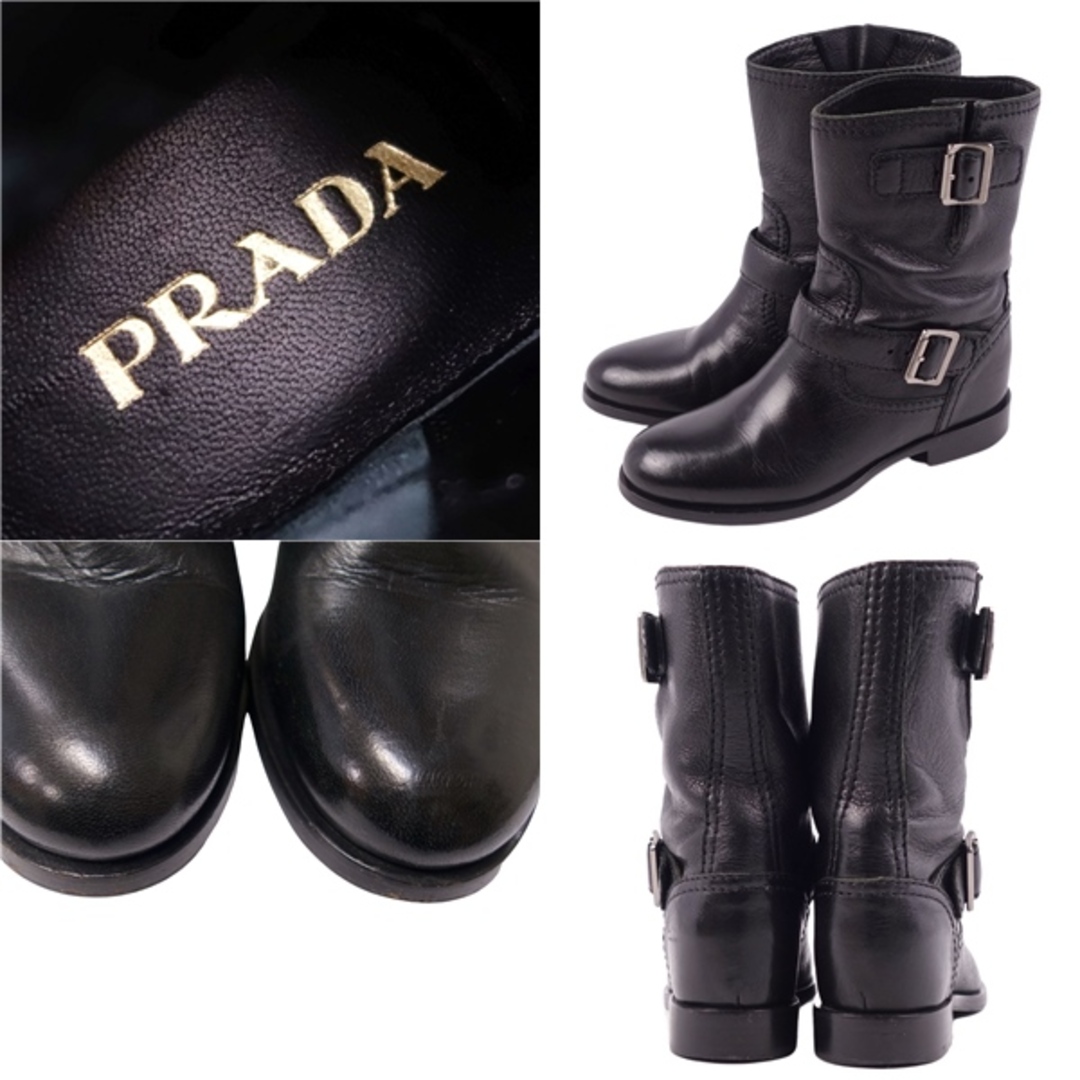 PRADA - プラダ PRADA ブーツ エンジニアブーツ ショート PRADA - プラダ PRADA ブーツ エンジニアブーツ ショート
